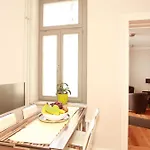 アパート Warnemuende In Der Stadtvilla L ロストック