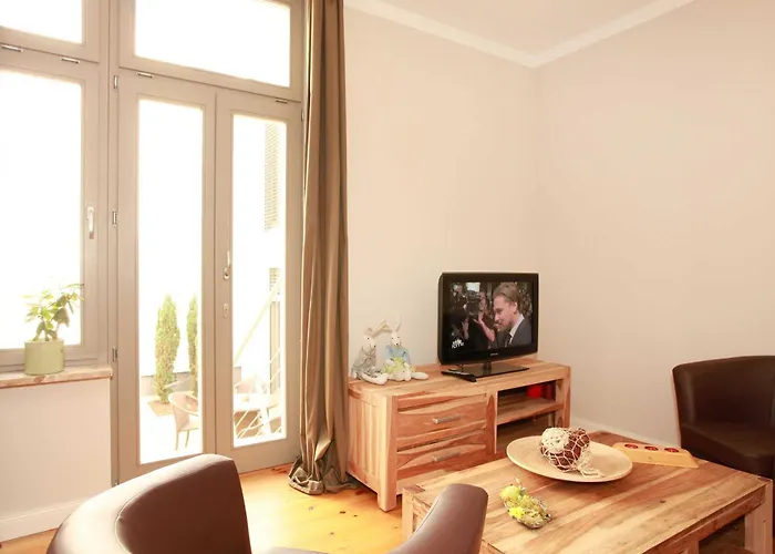 Warnemuende In Der Stadtvilla L Apartament